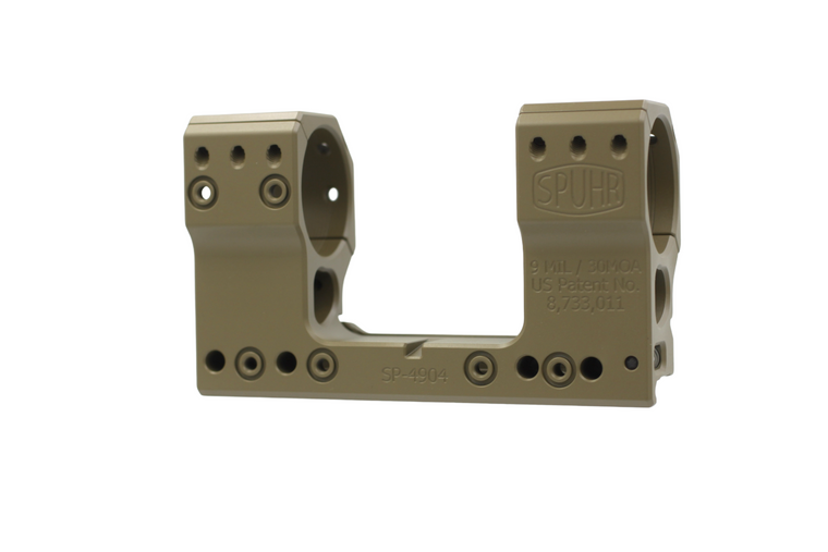 Spuhr SP-4904: 34mm Picatinny Scope Mount - 9MIL/30MOA - FDE