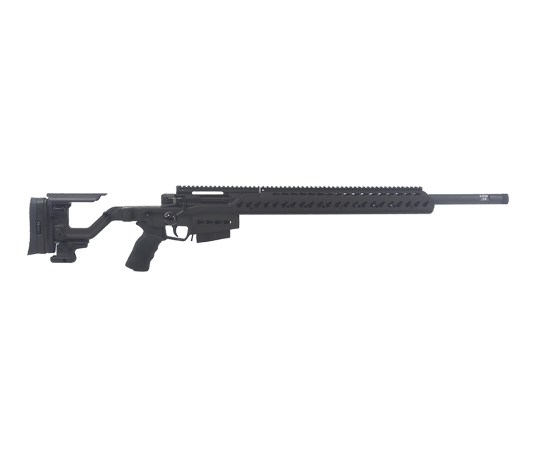 Accuracy International | AT-XC, 6.5 Creedmoor, Folding, 24", Black - Right Side | Mile High Shooting Accessories