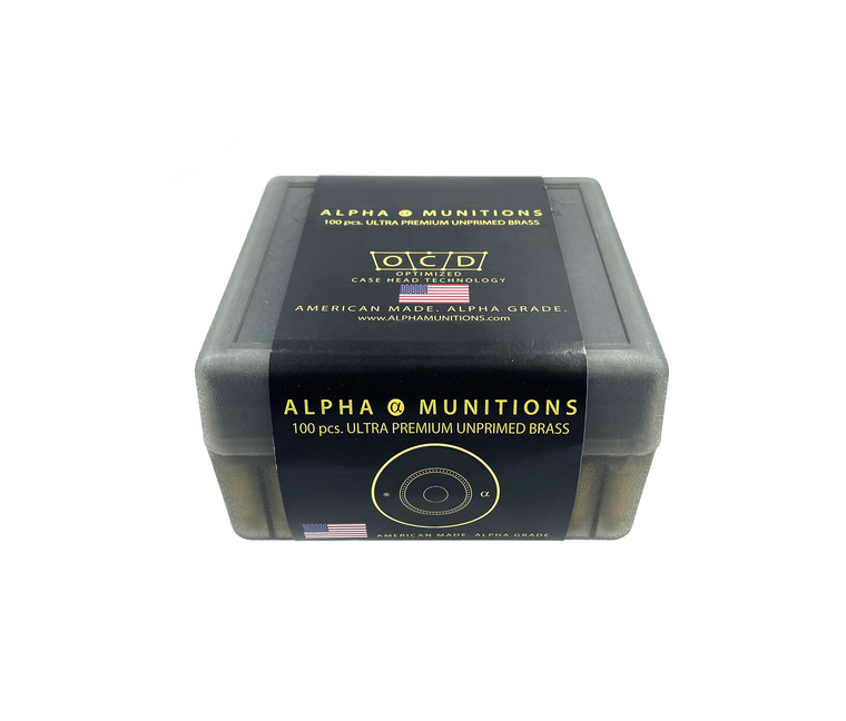 Alpha Munitions | 8.6 Blackout Brass 100/Box | Mile High Shooting Accessories