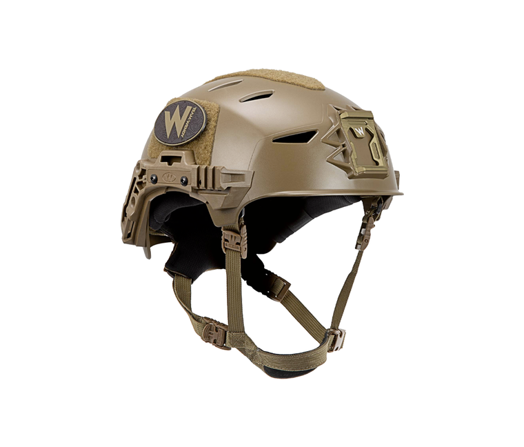 Team Wendy: EXFIL® LTP Bump Rail Helmet, Coyote Brown, (Size 2) XL