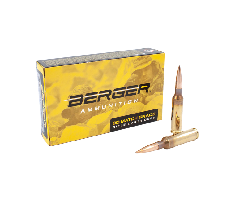 Berger: 6.5mm Creedmoor LRP 130 Grain, Hybrid OTM Tactical 20/Box