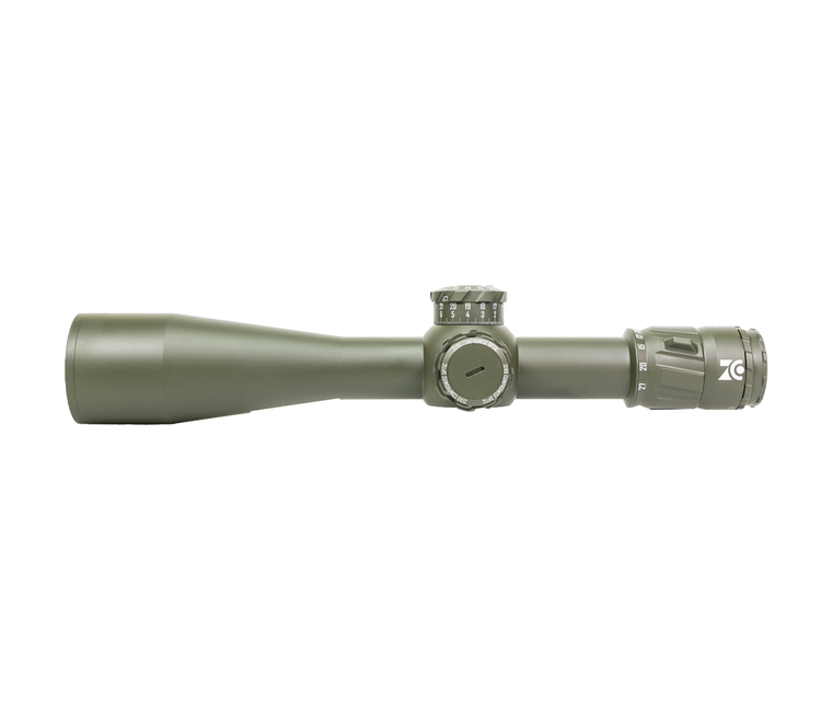 Zero Compromise Optic | OD Green ZC527 5-27x56 FFP, Locking, MPCT1X - Left Side | Mile High Shooting Accessories