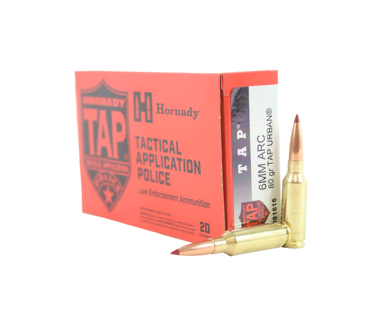 Hornady: 6mm ARC, 80gr TAP Urban, 20/Box