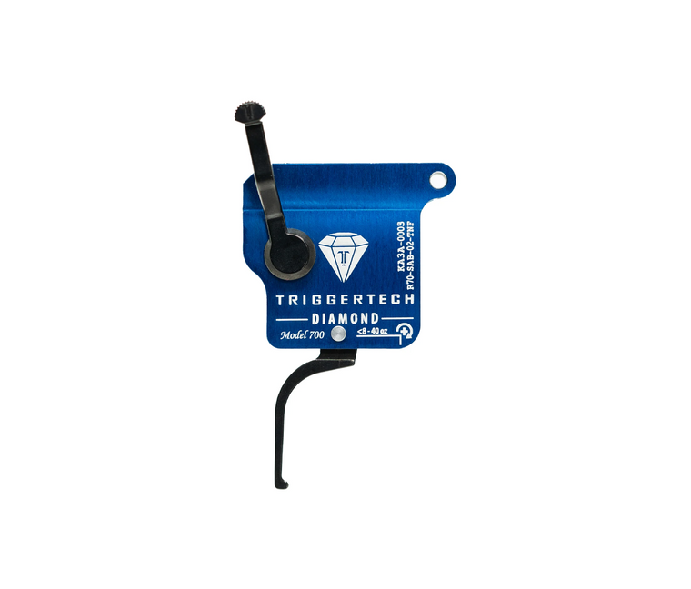 TriggerTech | REM 700  Rough Diamond Trigger - Flat Clean - Right | Mile High Shooting Accessories