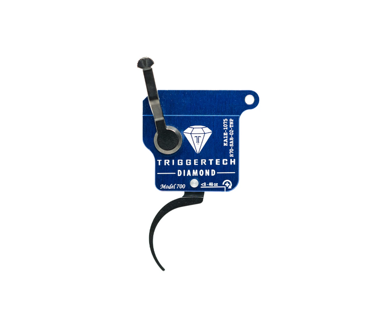 TriggerTech | REM 700 Rough Diamond Trigger - PVD Black Pro Clean - Right | Mile High Shooting Accessories