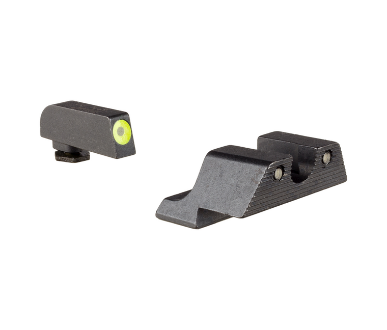Trijicon | 600784 HD Night Sight Set for GLOCK® Pistols - Yellow Front Outline | Mile High Shooting Accessories