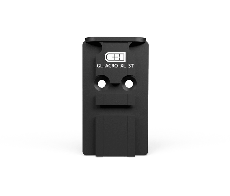 C&H Precision | V4 MIL/LEO Adapter Aimpoint ACRO / C&H DUTY / DUTY-XL Fits GLOCK MOS (STEEL) | Mile High Shooting Accessories