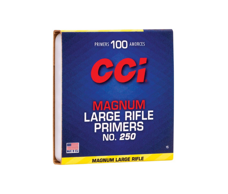 CCI | No. 250, Magnum, Large Rifle Primers, 1000/Box | Mile High Shooting Accessories