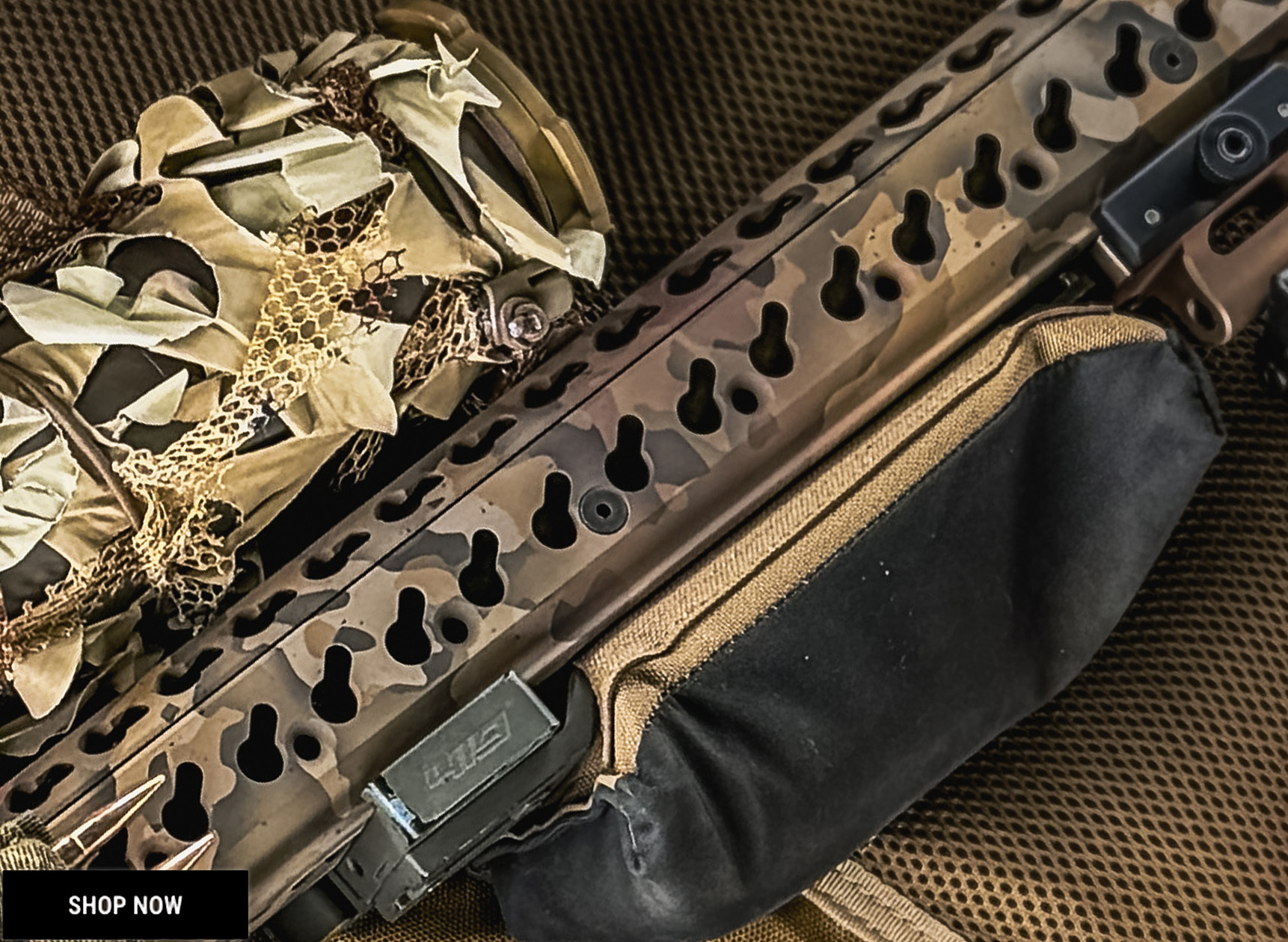 Accuracy International AT-X AICS Rifle Forend with 5280 Lurk Cerakote
