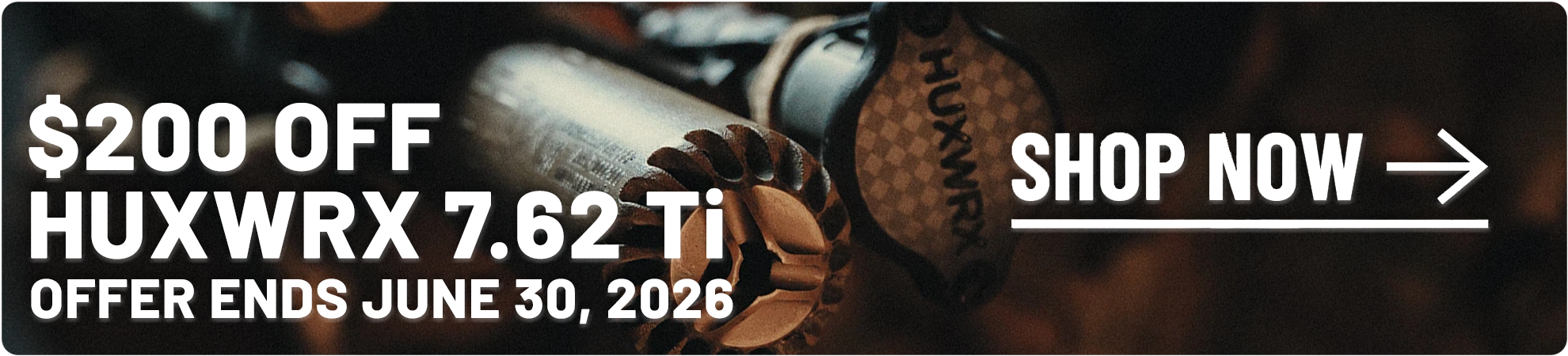 Flow 7.62 Ti $200 Off - Expires June 30th, 2026