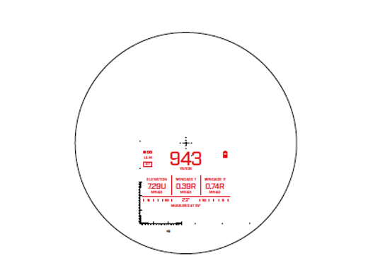 Safran-Vectronix Single Magnification Reticle