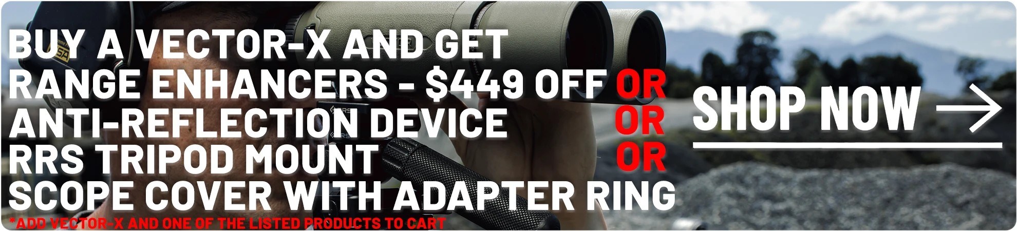 Vector X promotion banner