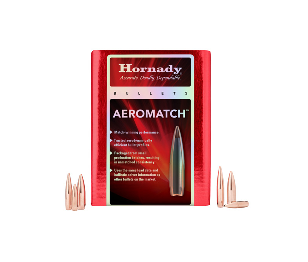 Hornady: 6mm .243 105 gr AEROMatch® 500/Box