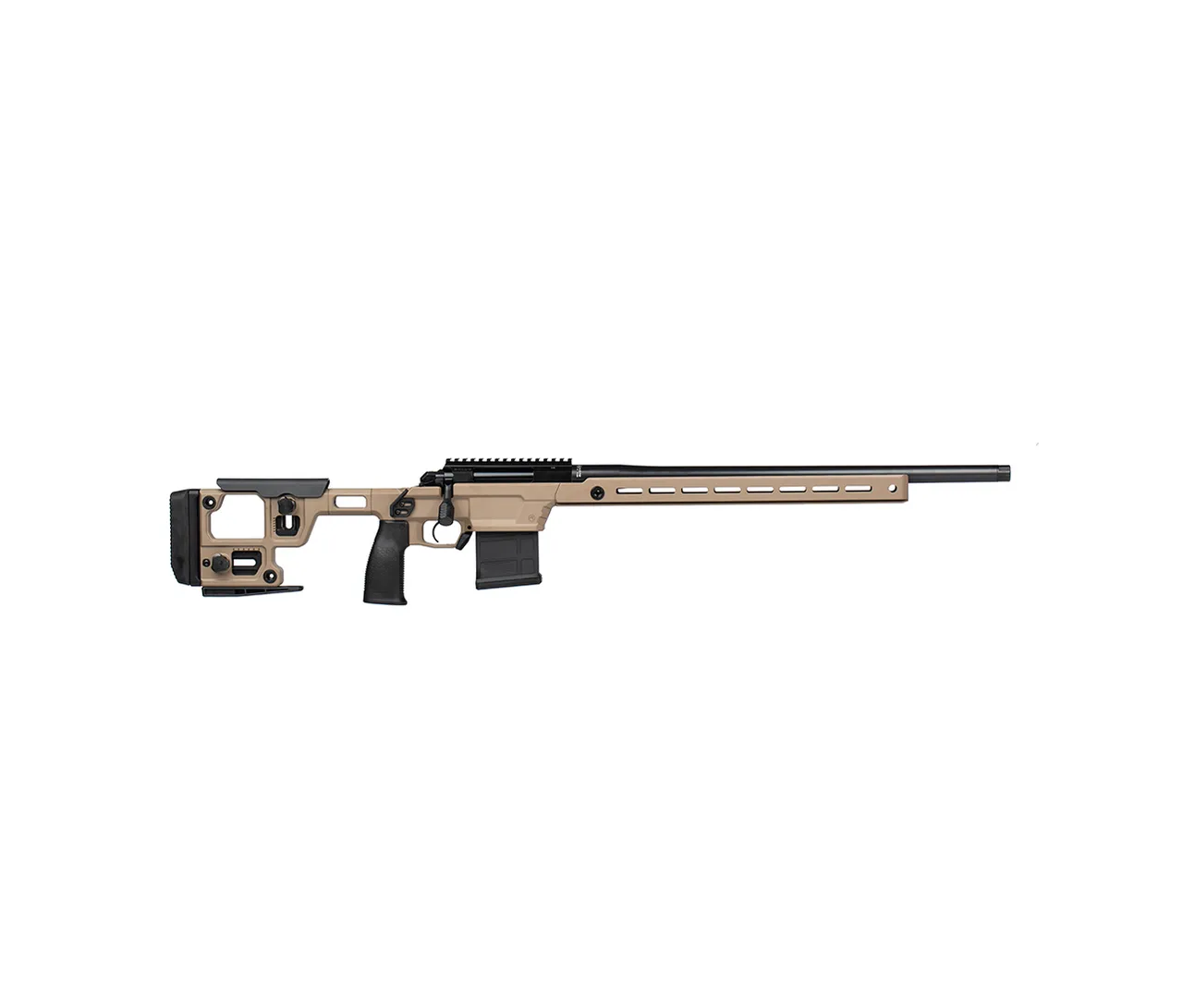 Aero Precision: SOLUS Competition Rifle, 6.5 Creedmoor, Sendero, 22" - FDE