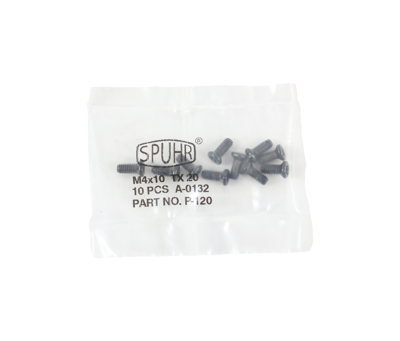 Spuhr P-120: Ring Screws, 10 pack