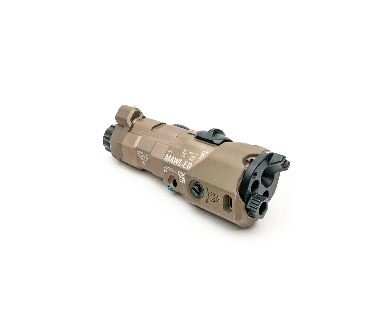 B.E. Meyers: MAWL-PR Green Visible/IR Laser, FDE *LE/MIL DEPARTMENT ONLY*