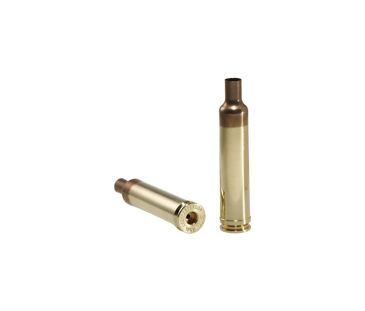 Peterson Cartridge: 257 Weatherby Brass 50ct