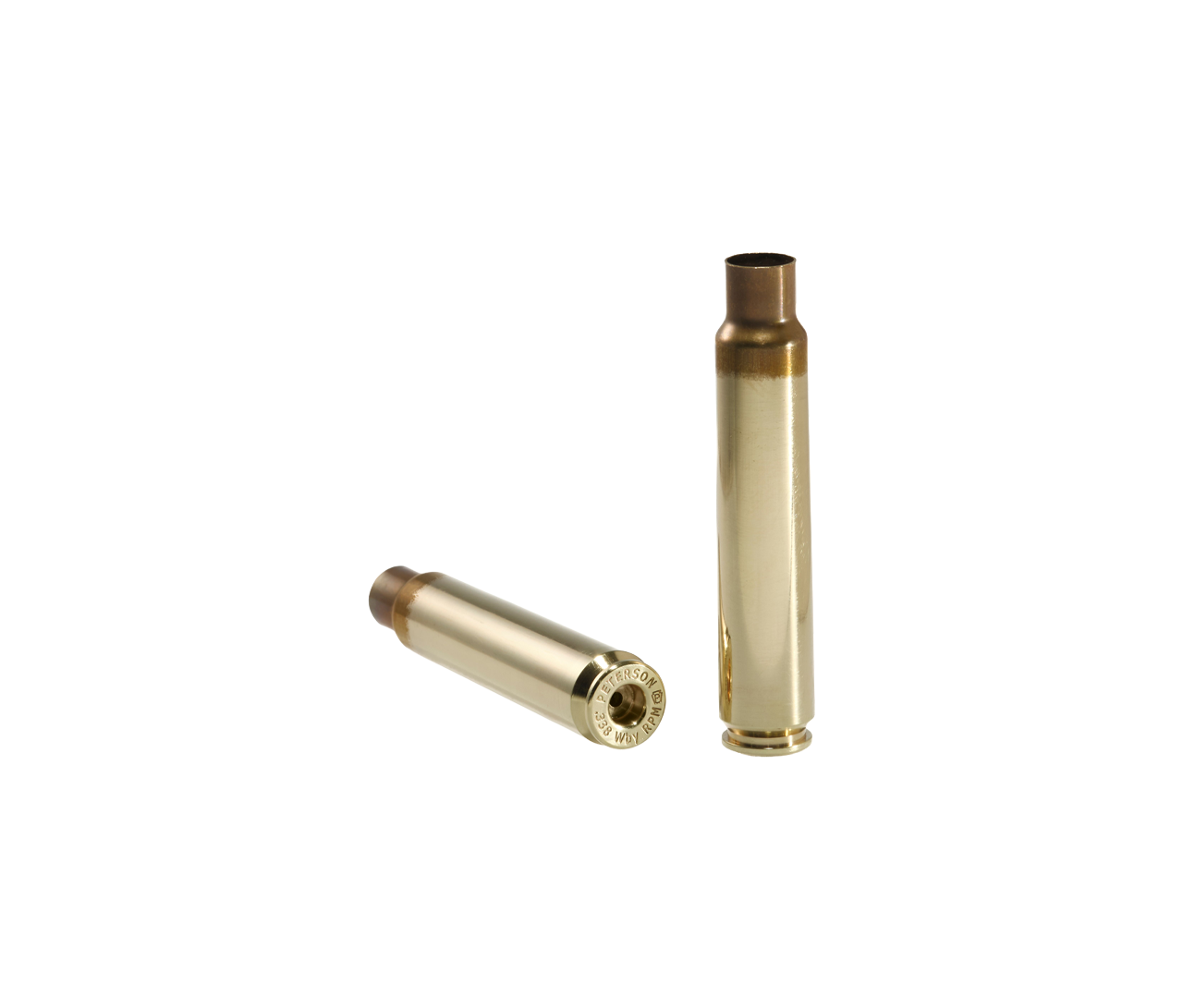 Peterson Cartridge: 338 Weatherby RPM Brass 50ct
