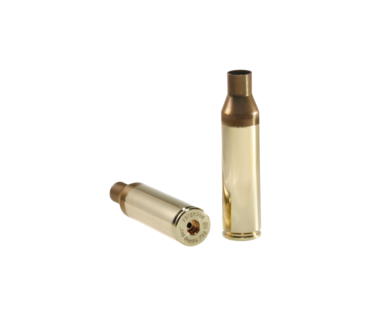 Peterson Cartridge: 338 Norma Mag Brass 50ct