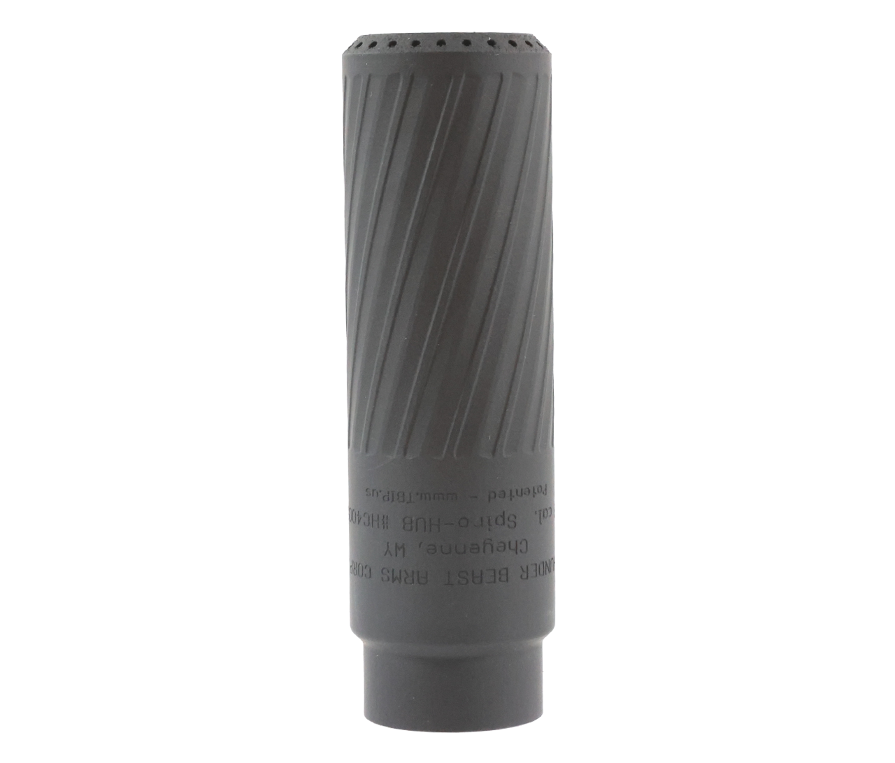 Thunder Beast: Spiro-HUB,  6mm/.243 Cal Suppressor