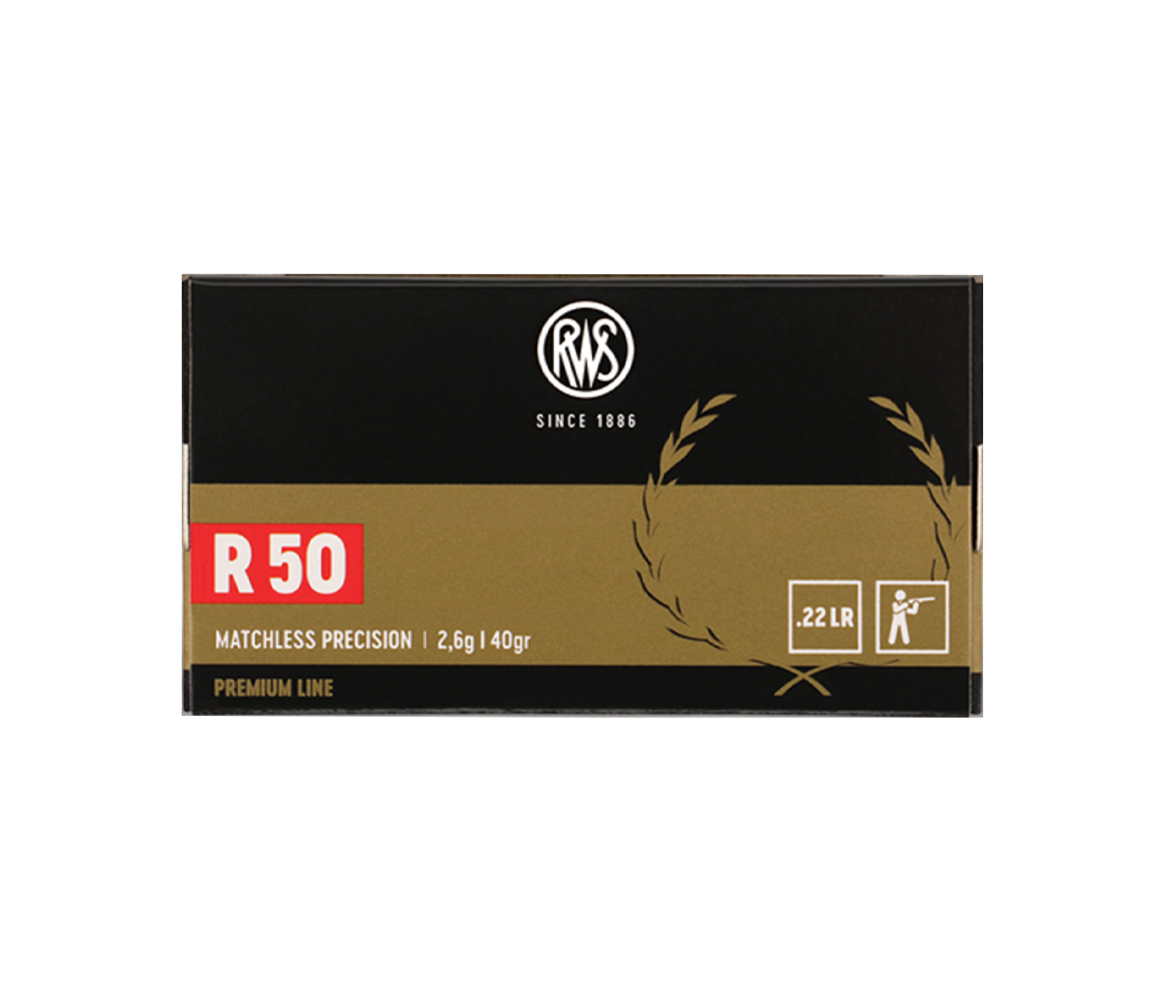 RWS: R-50, 22LR, 40gr, 500/Brick