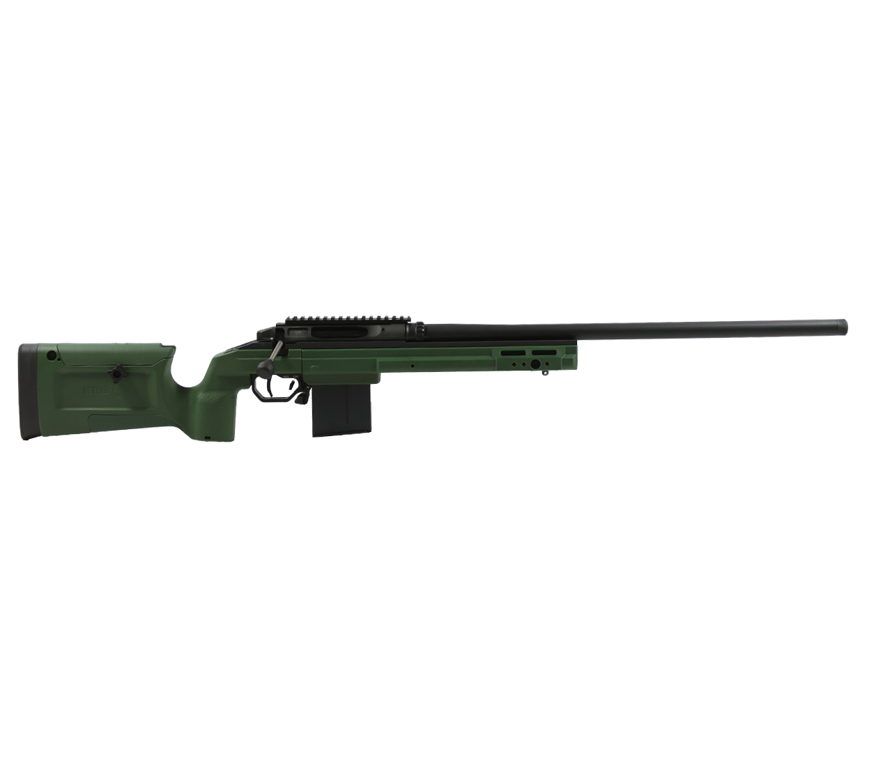 KRG: SOTIC, Bravo Chassis, 6.5 Creedmoor, 1-8 Twist, 24" Green