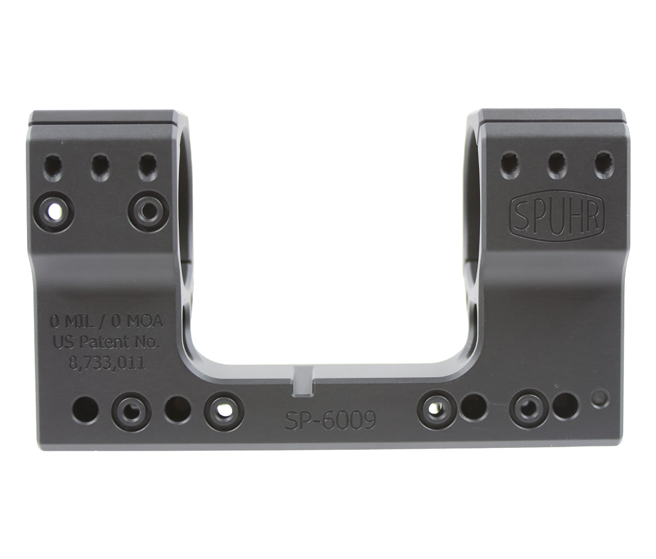 Spuhr SP-6009M: 36mm Picatinny 0 MOA - 1.83"