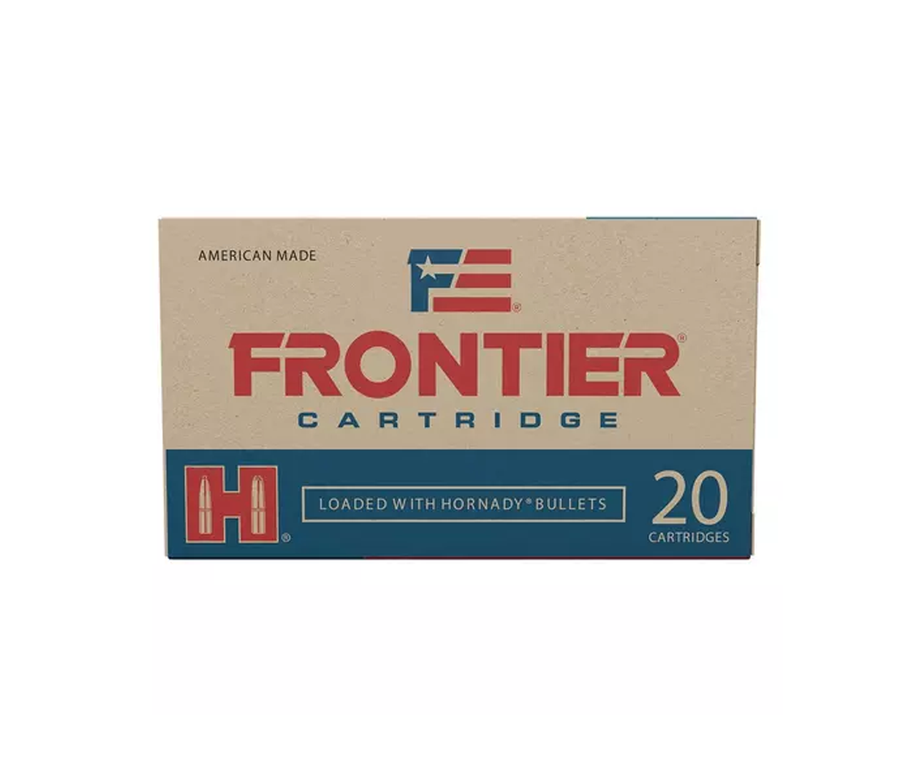 Hornady: Frontier® 300 Blackout, Subsonic, 208gr FMJ, 20/Box