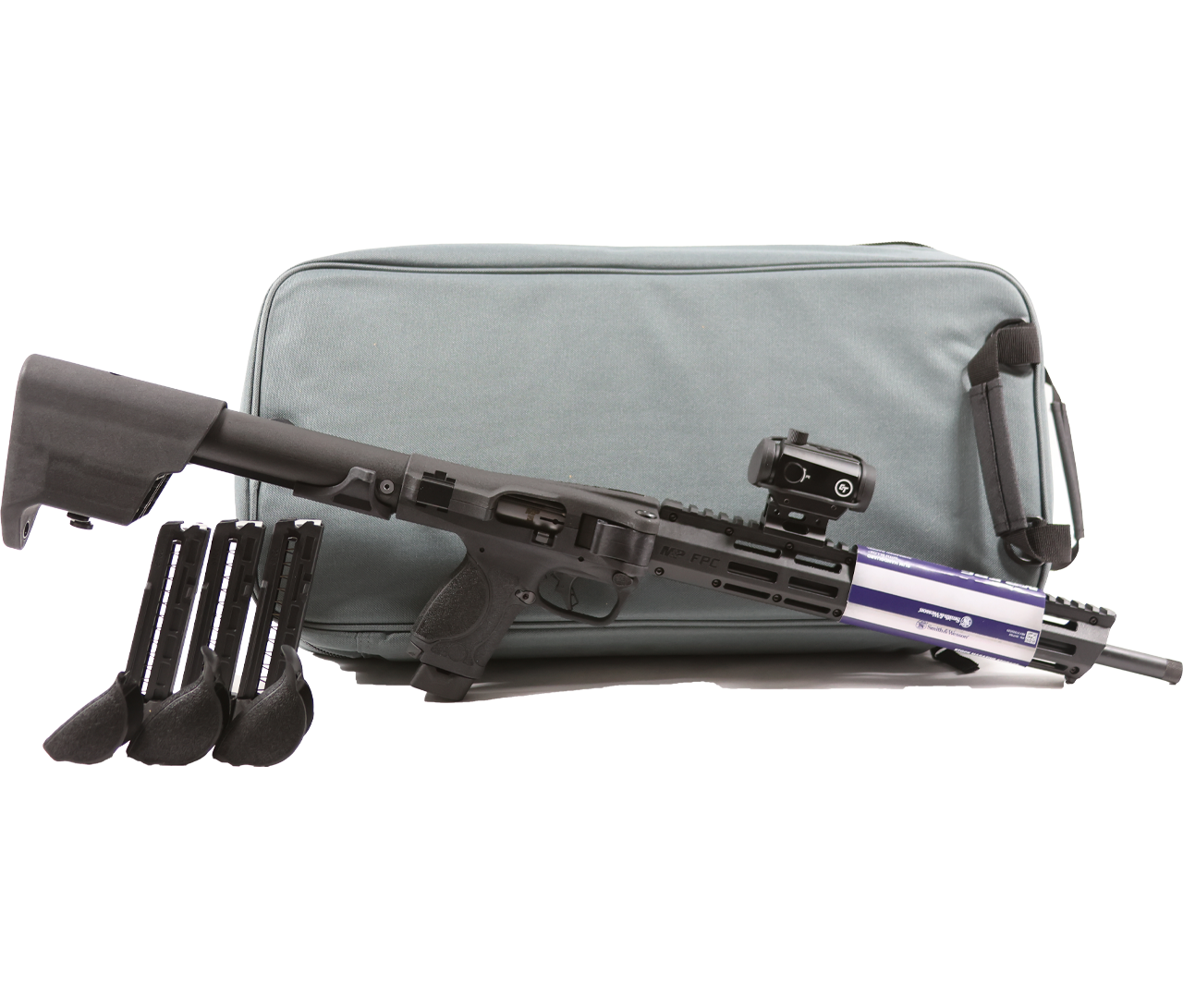 Smith & Wesson: FPC, 22LR, Crimson Trace Red Dot, 16.25"