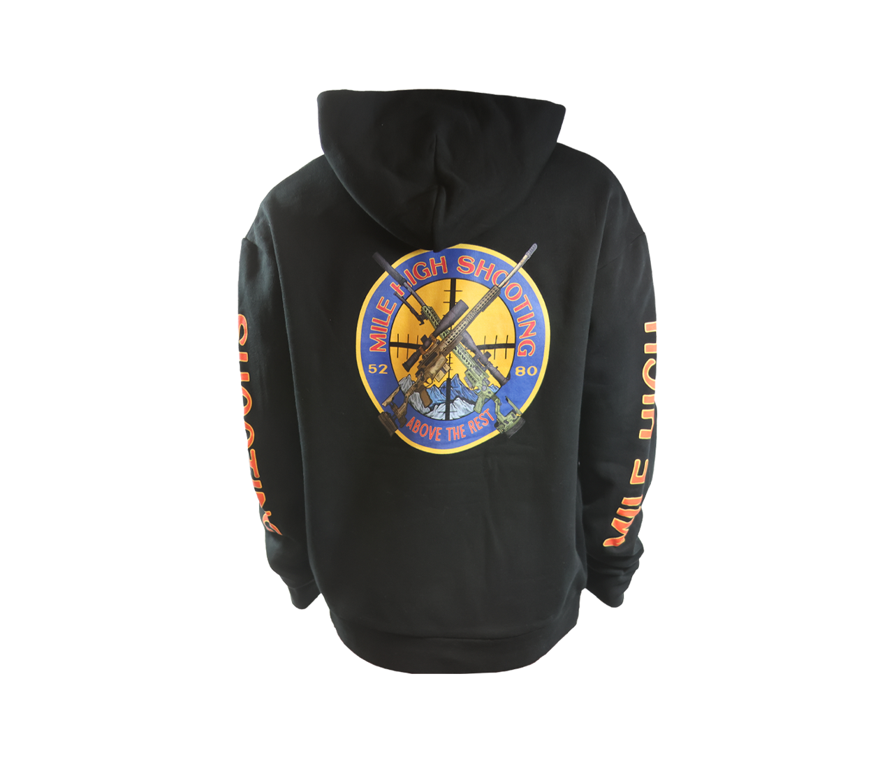 MHSA: Cross Rifle Hoodie, Black