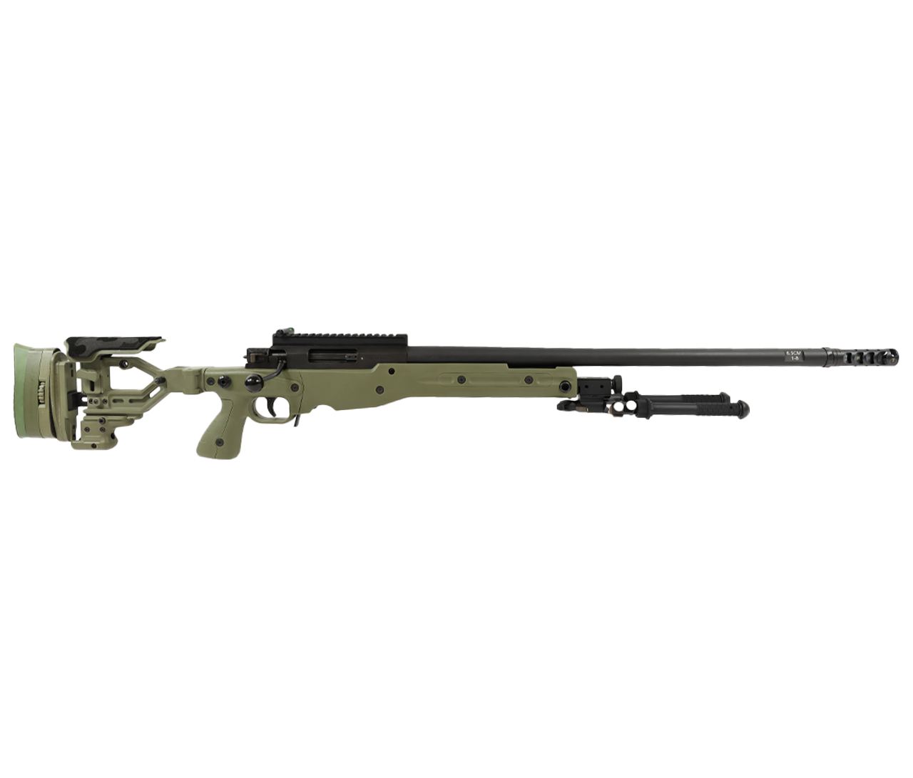 Used: Accuracy International AT-LE 6.5 CM 24" OD Green w/ 308 barrel