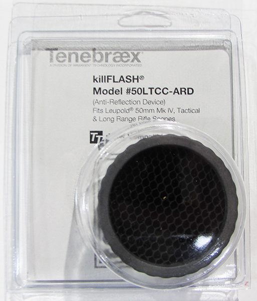 Tenebraex 50LTCC-ARD: Tactical Tough killFLASH For Leupold 50mm Mk IV Riflescopes