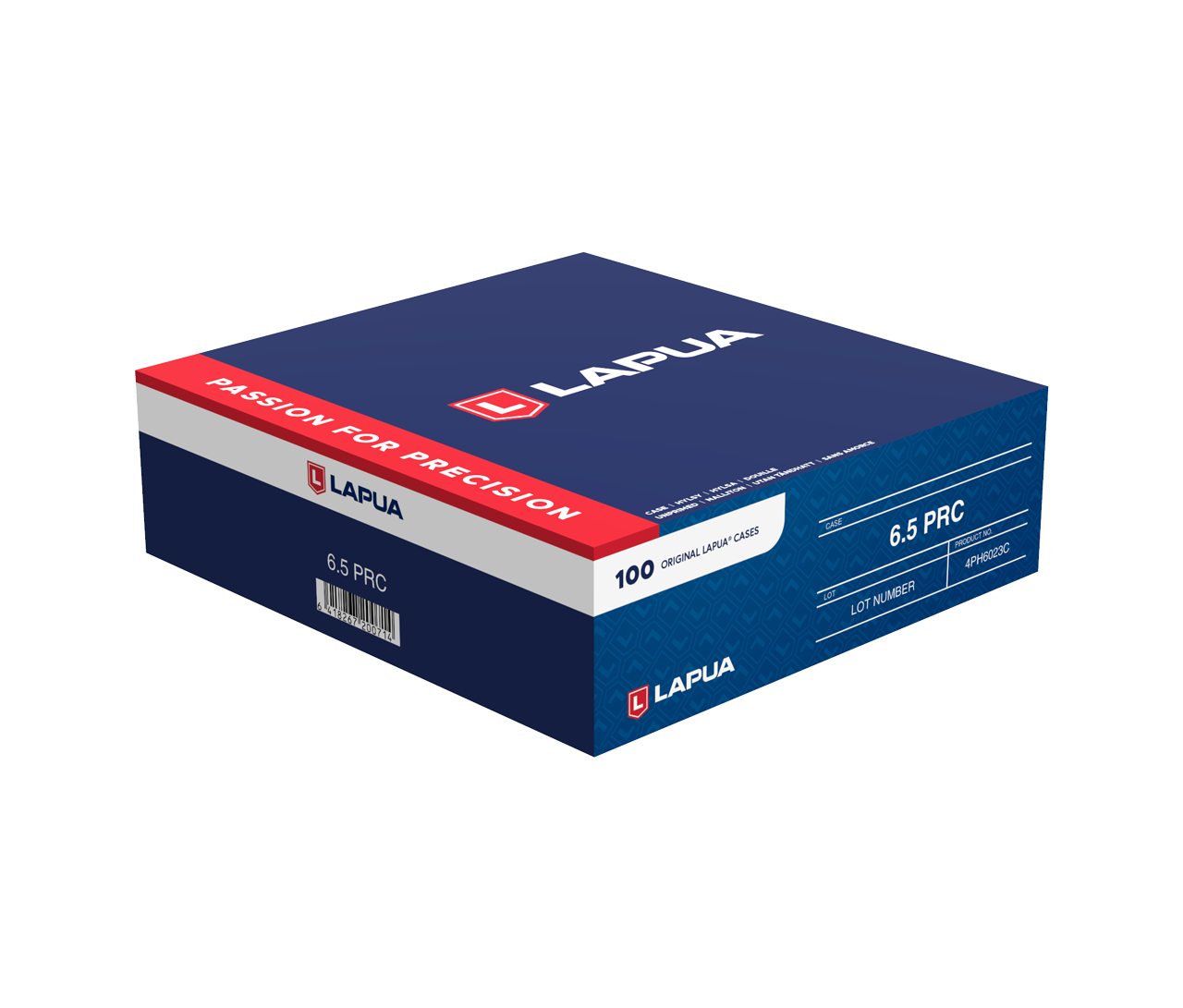 Lapua: 6.5 PRC Cases, 100/Box