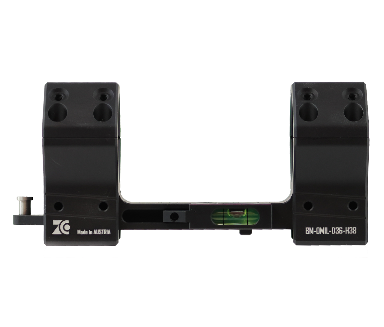 Zero Compromise Optic: 6 MIL, 36mm, Block Mount, Black