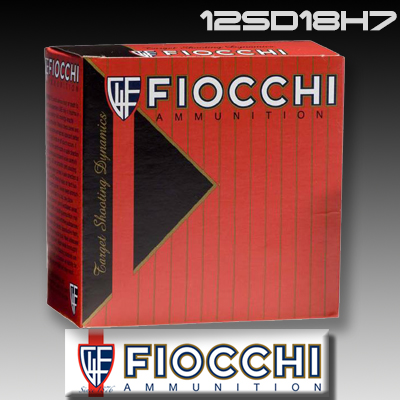 Fiocchi 12SD18H7: Shooting Dynamics Target Line 12 Ga #7.5 Lead Shot