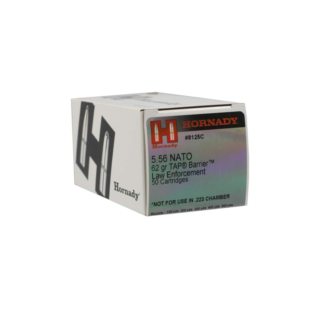 Hornady: TAP® Barrier™ 5.56 NATO, 62gr SP, 50/Box