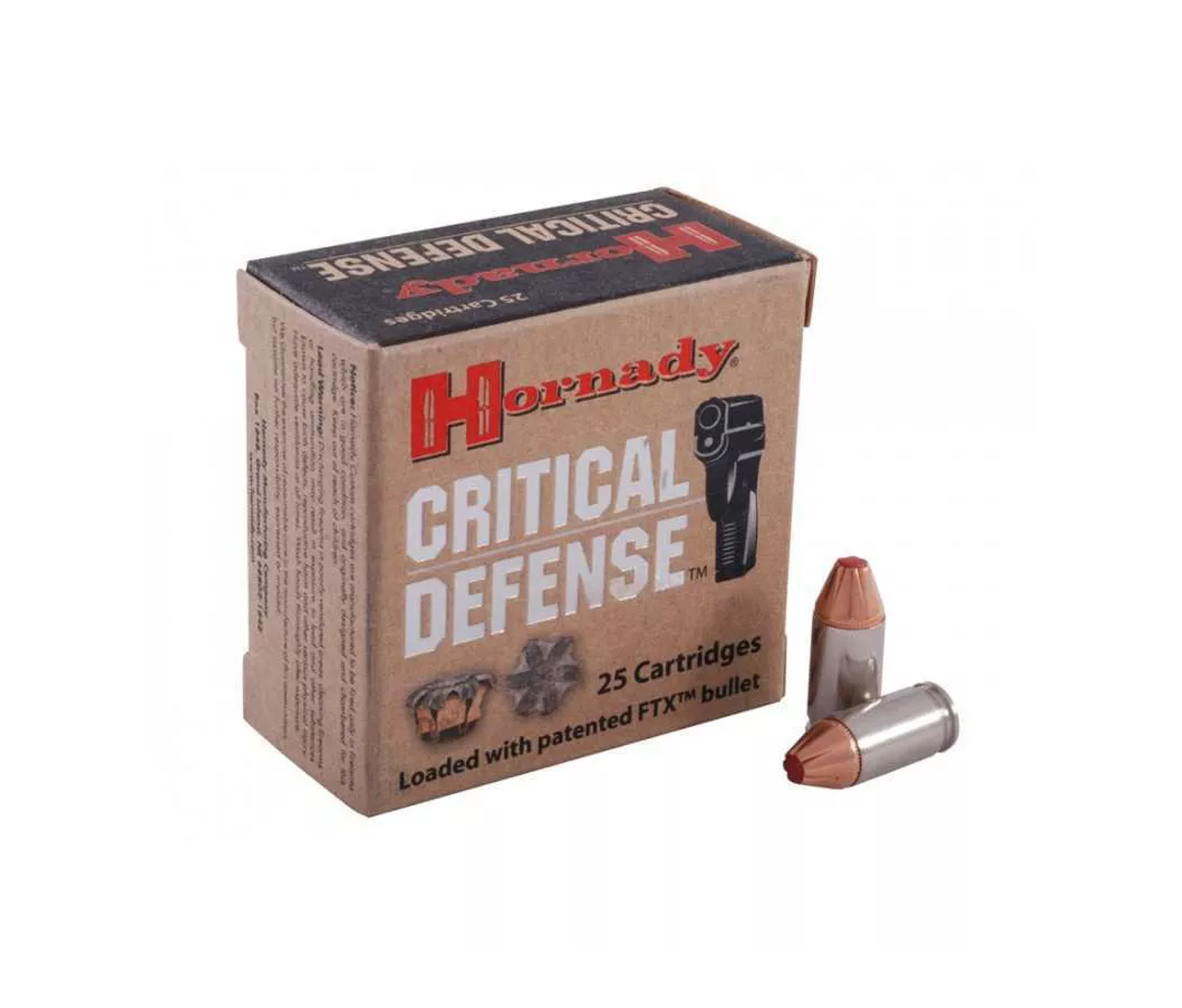 Hornady: 380 ACP 90gr FTX