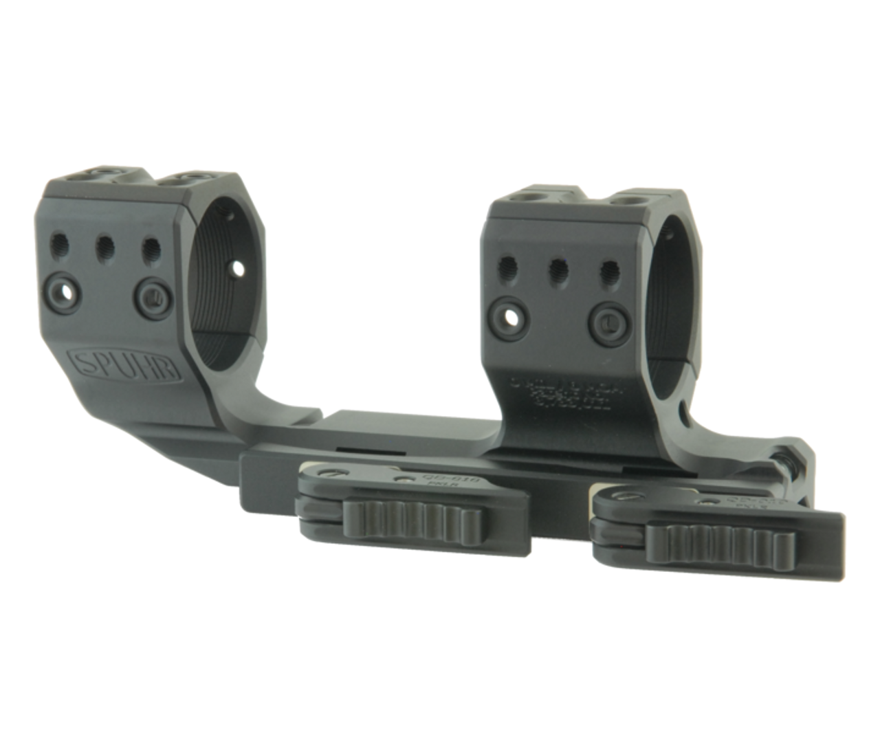 Spuhr QDP-6016: 36mm Cantilever Quick Detach Mount 0MIL/0MOA - 1.5"