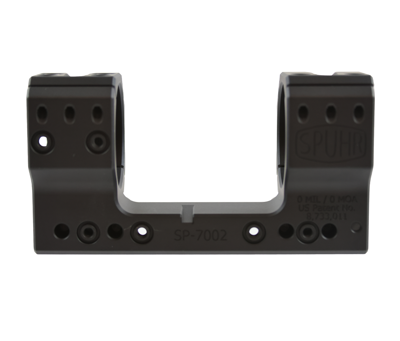 Spuhr SP-7002: 40mm Picatinny Mount 0 MOA - 1.5"