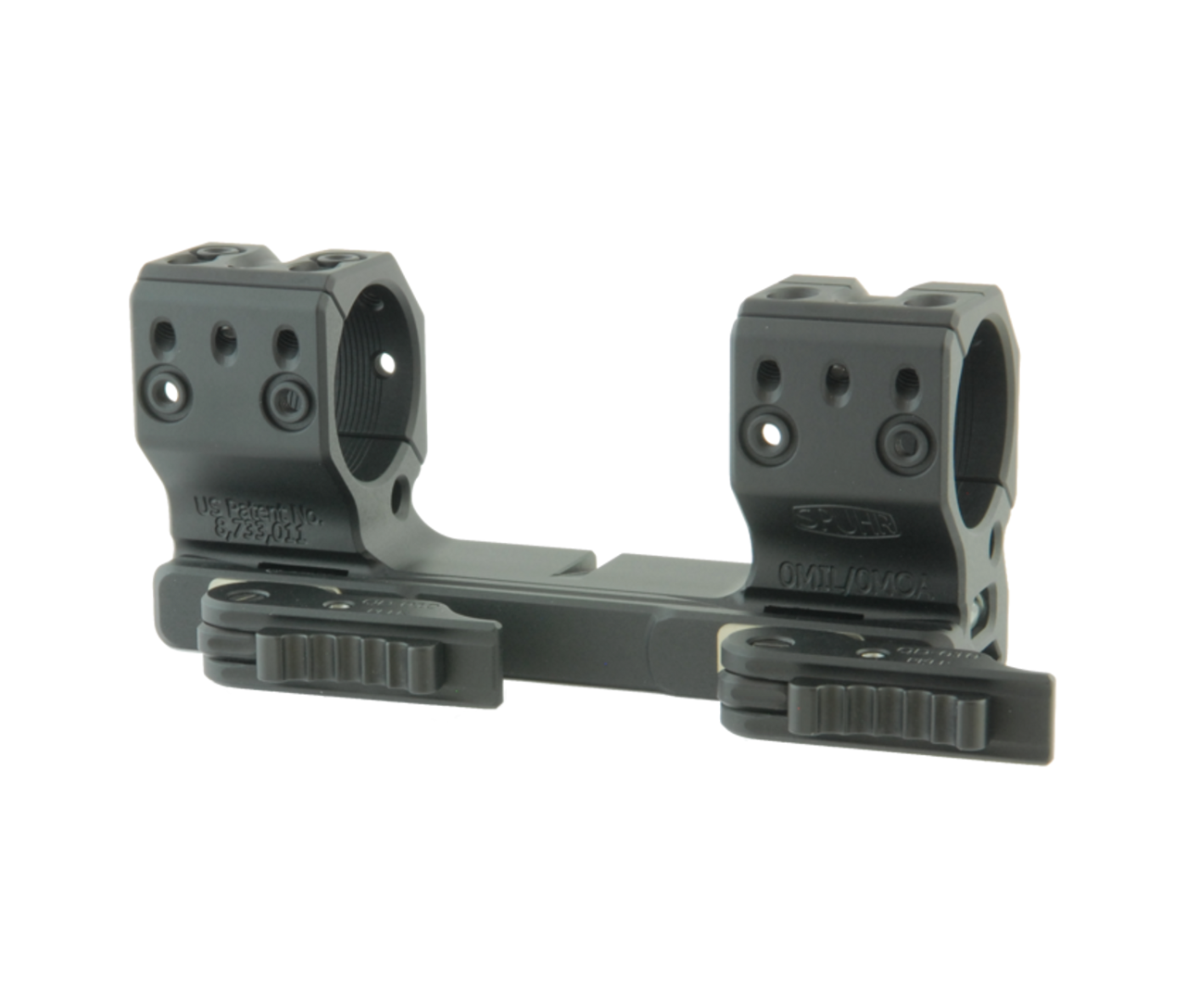 Spuhr QDP-3002: 30mm Picatinny Mount 0 MOA - 1.5" Quick Detach