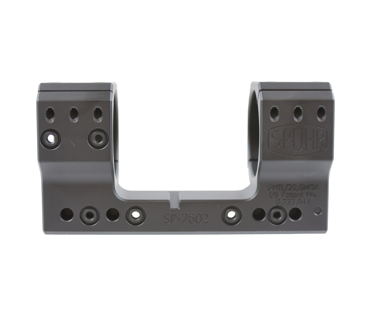 Spuhr SP-7602M: 40mm Picatinny Mount 20 MOA - 1.5"