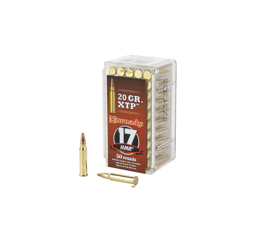 Hornady: 17 HMR 20 gr HP XTP Varmint Express Rimfire, 50/Box