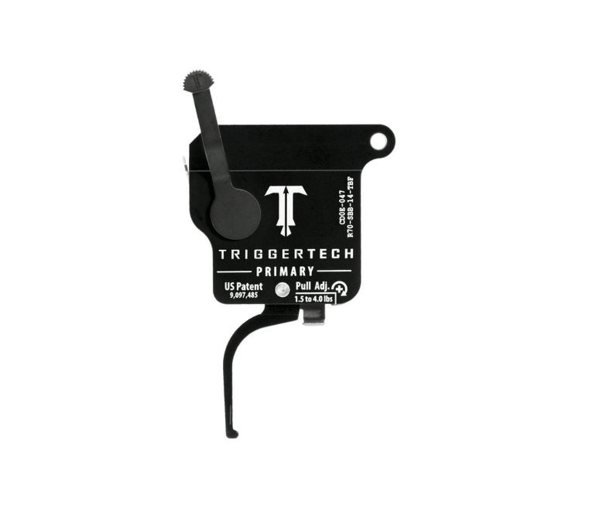 TriggerTech REM 700 Primary Trigger - Bolt Release, PVD Black Flat/Right