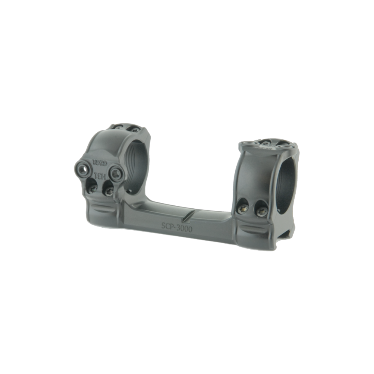 Spuhr SCP-3000D: Picatinny Interface Mount - 30mm, H/1", 0 MOA