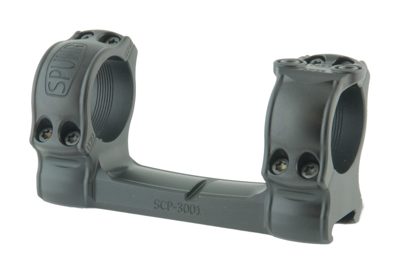 Spuhr SCP-3001: Picatinny Hunting Mount - 30mm, H/1.18", 0 MOA