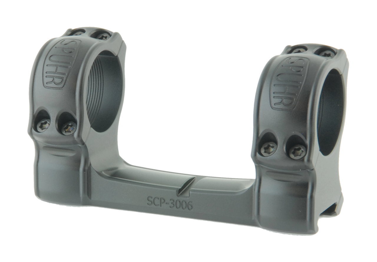 Spuhr SCP-3006A: Picatinny Aesthetic Mount - 30mm, H/1.35", 0 MOA