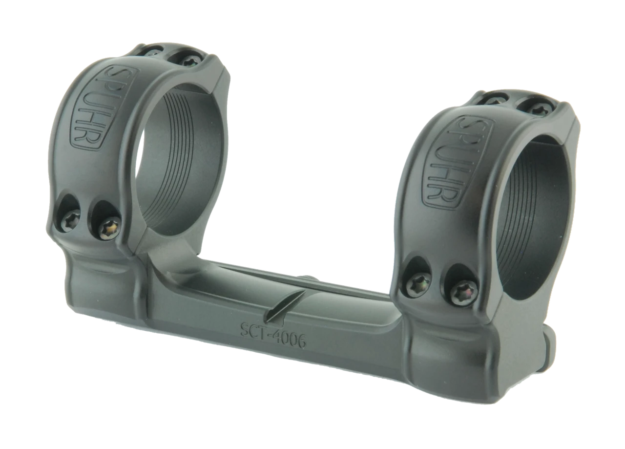 Spuhr SCT-4006A: Tikka/TRG Aesthetic Mount - 34mm, H/1.35", 0 MOA