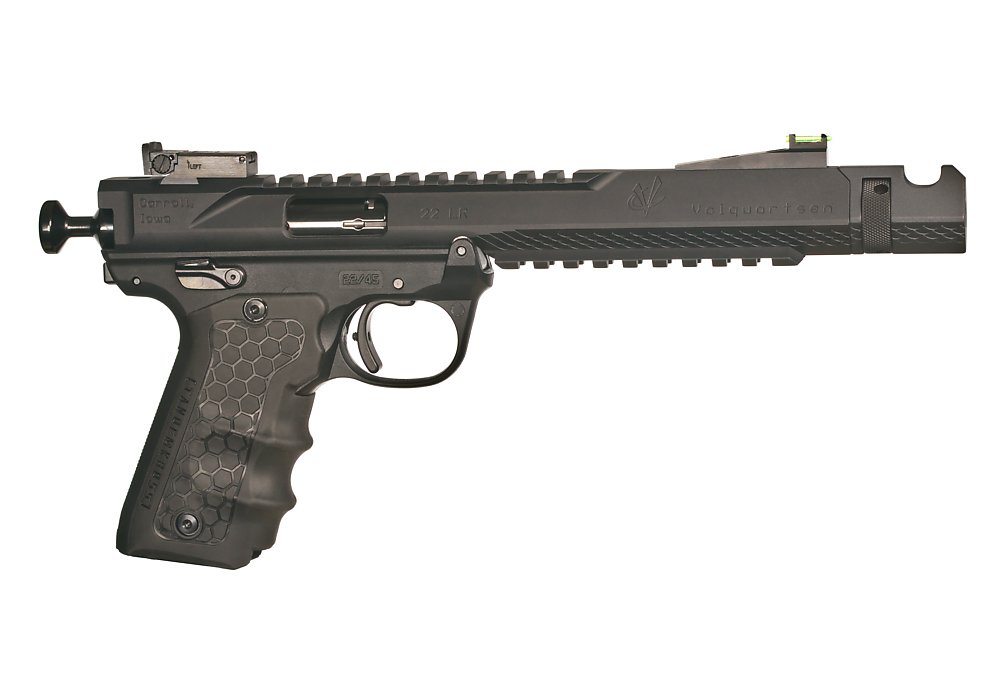 Volquartsen: Black Mamba - Black Anodized, Fiber Optic Front Sight, .22 LR, 6"