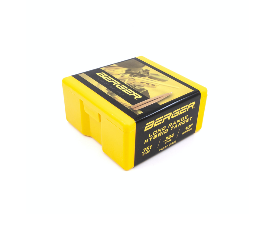 Berger 28785: 7mm 190gr Long Range Hybrid Target, 500/Box