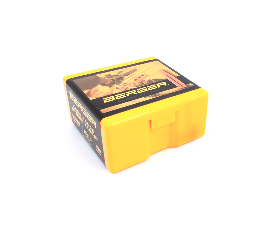 Berger 26486: 6.5mm 153.5gr Long Range Hybrid Target, 100/Box